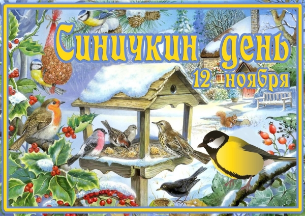 Несколько лет назад в России появился замечательный экологический праздник «Синичкин день»